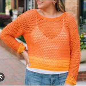 2 aerie crochet sweaters